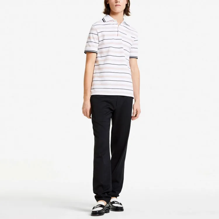 Maison Kitsune Polo Shirts Men White-3