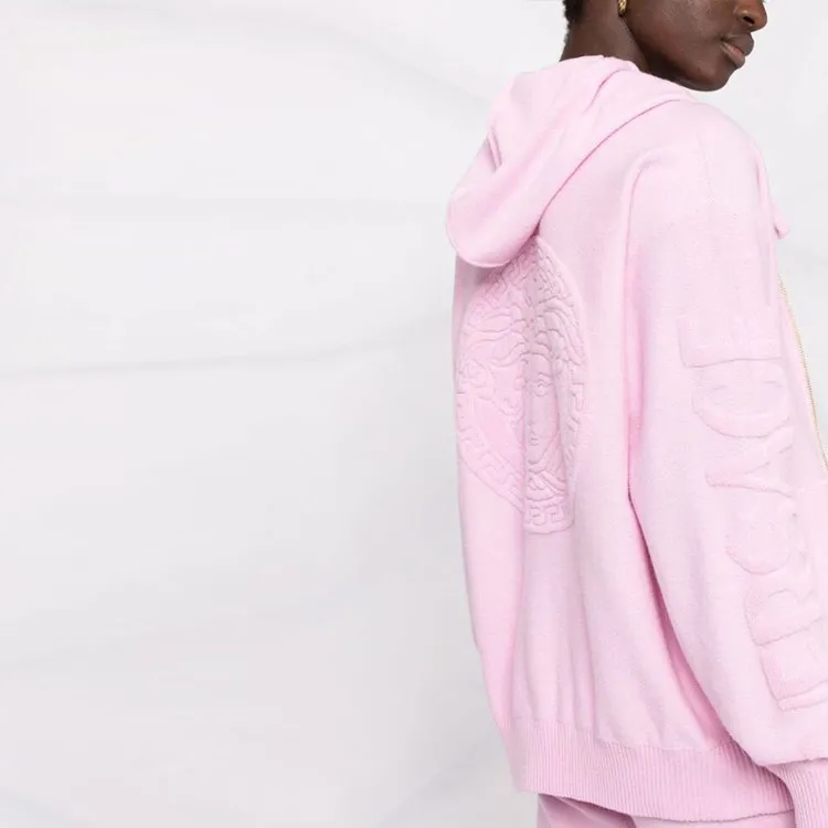 VERSACE Jackets Women's Pink-4