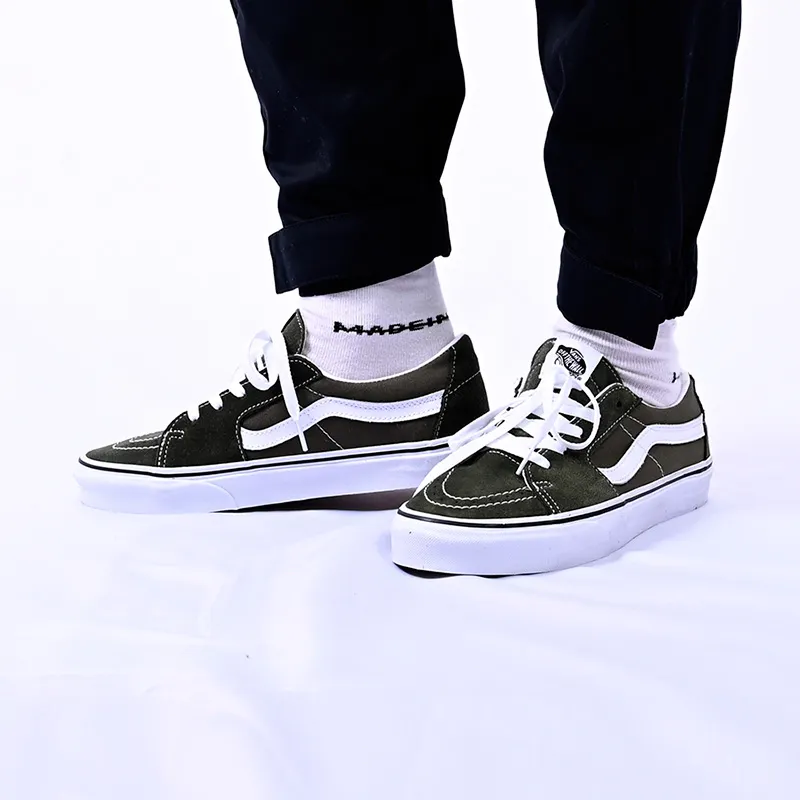 Vans Shoes Skate Shoes Dark Green-4