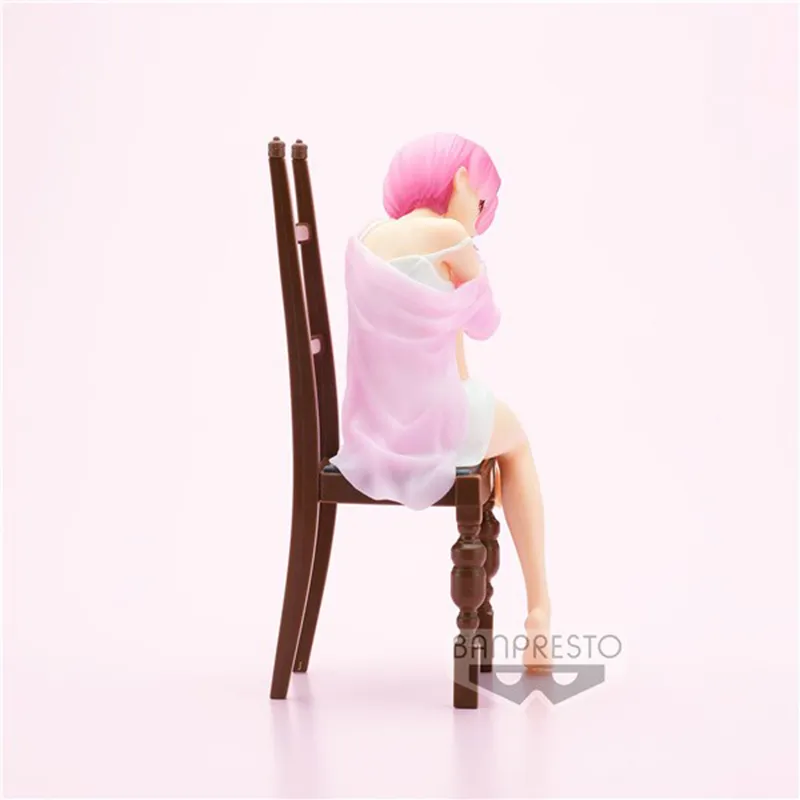 BANPRESTO Ram Glass Factory Relax Zero Starting Life In Another World Bonus Gifts 20cm-5