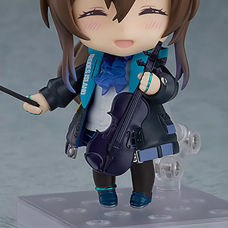 GSC Amiya Arknights Nendoroid With Stand 10cm Chibi Figures-5