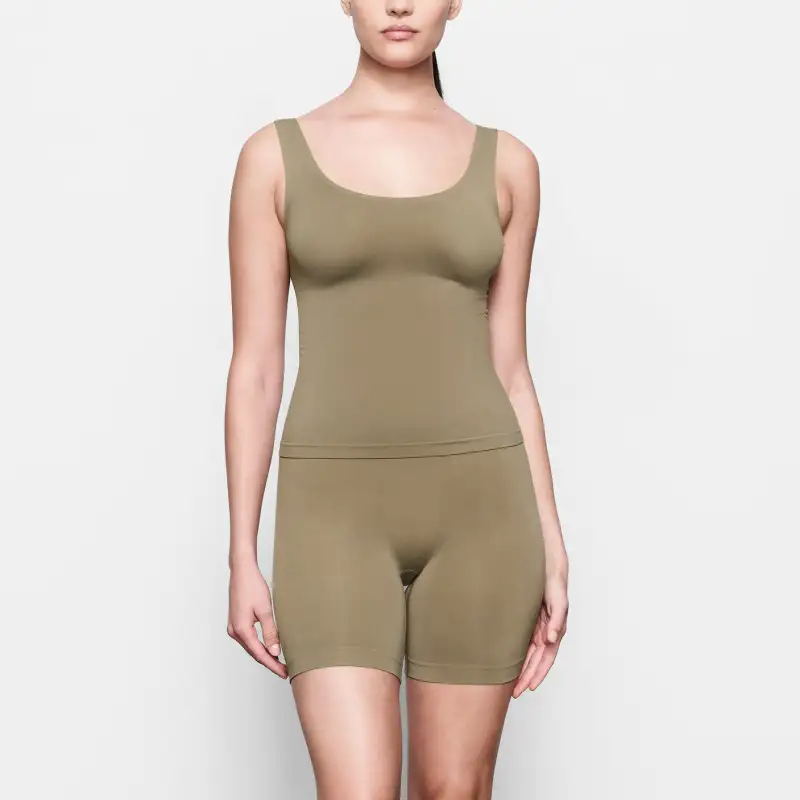 Skims Tank Tops Women's Army Green-1