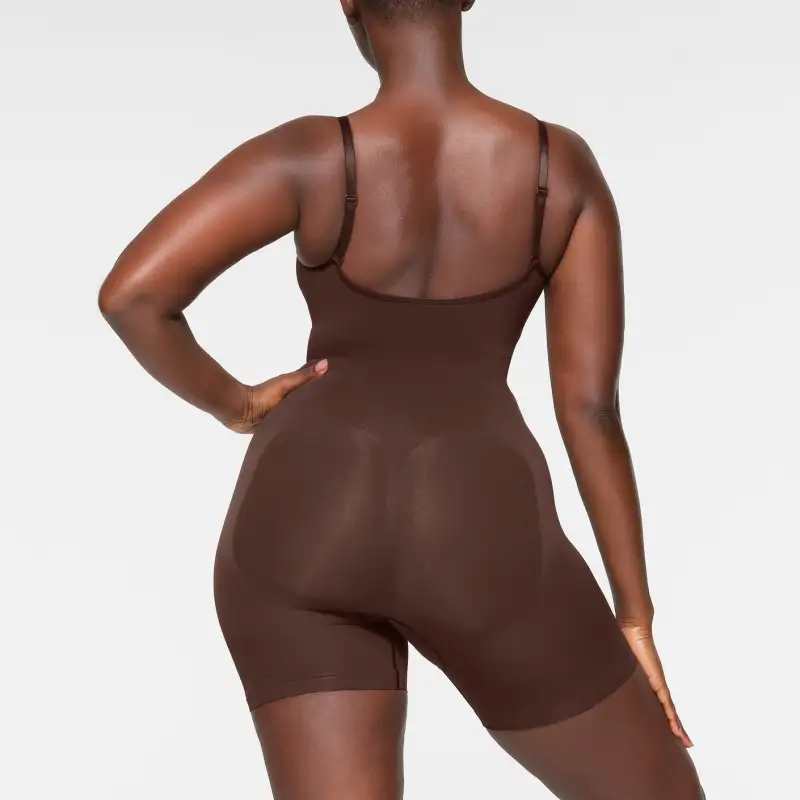 Skims Sleeveless Dresses Women's Cocoa Brown-2