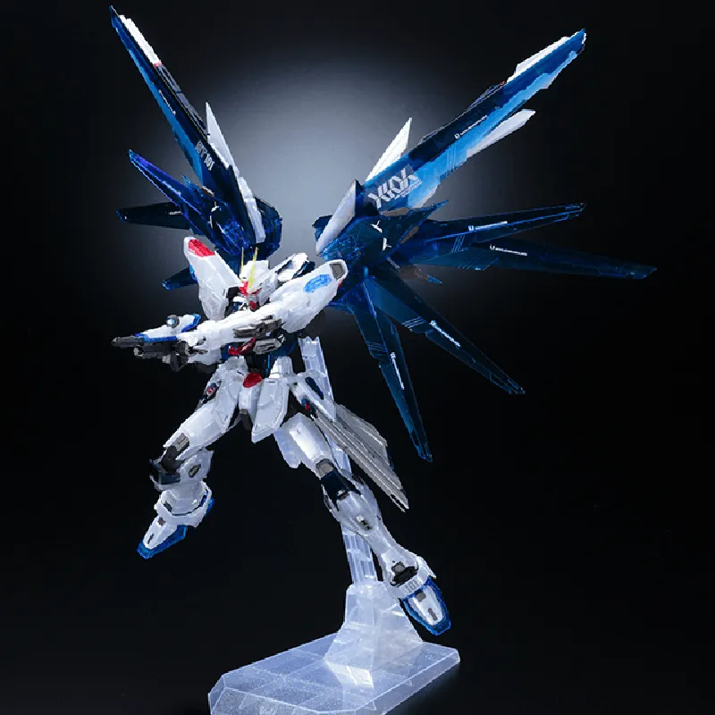 BANDAI MG 1 100 Mobile Suit Gundam SEED Freedom Gundam 2.0 Multicolor Transparent Model Kits 18cm-1