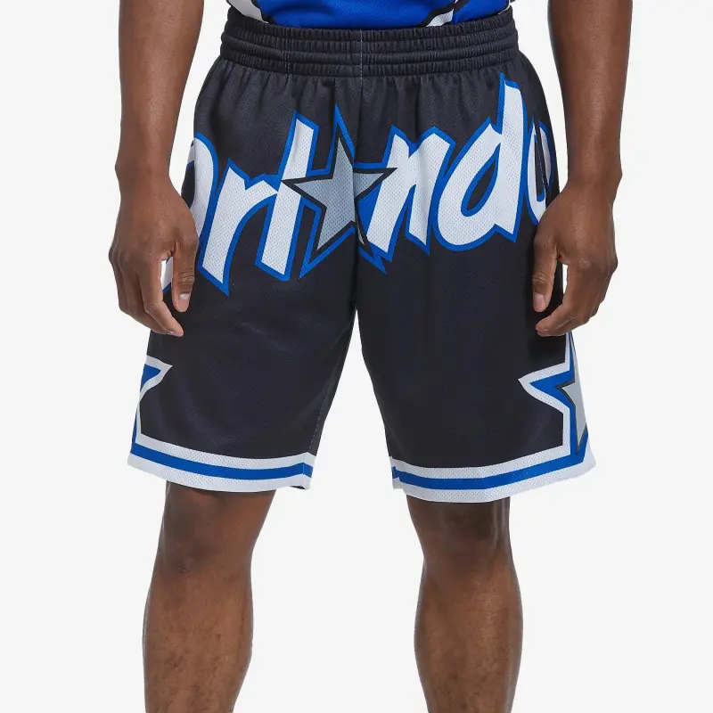 Mitchell Ness Basketball Shorts Men Black-3