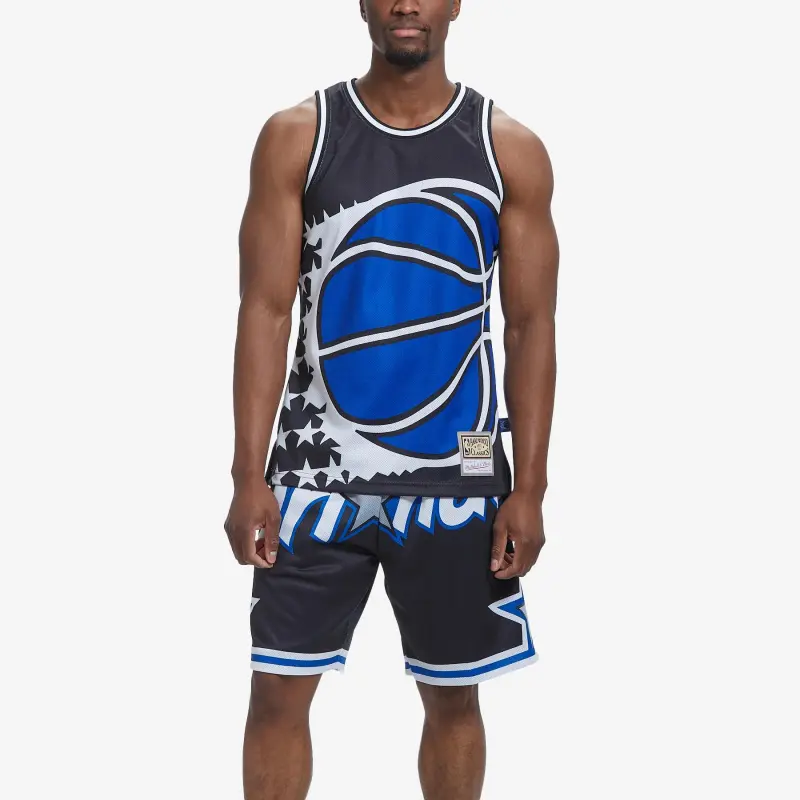 Mitchell Ness Basketball Shorts Men Black-2