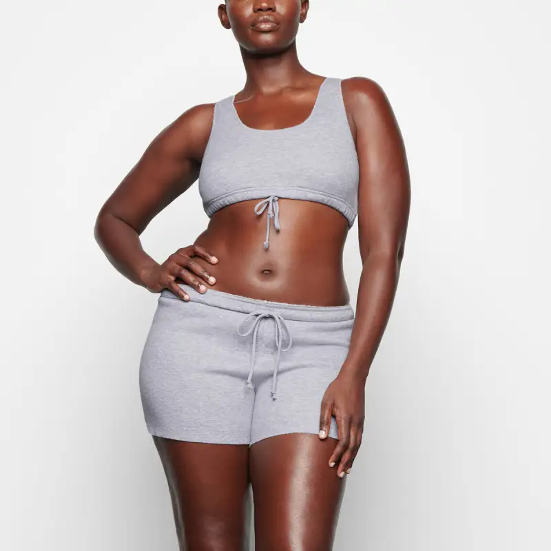 Skims Casual Shorts Women's Dark Gray-1