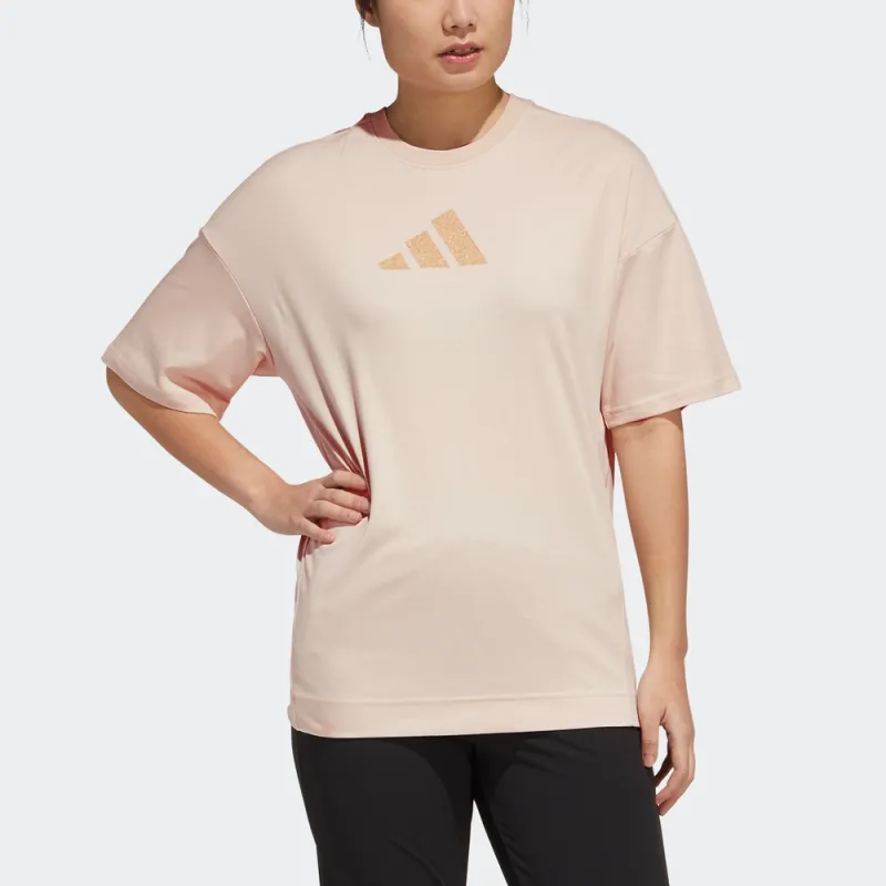 Swarovski X Adidas T-Shirts Women's Flesh Pink-1