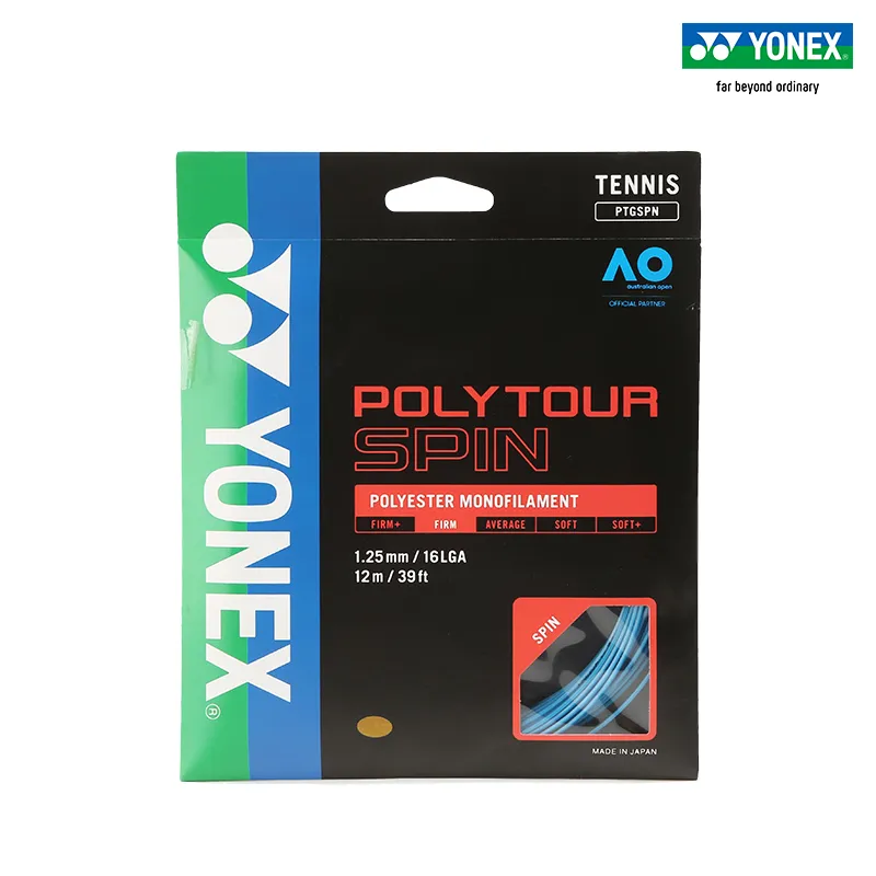 YONEX Tennis Racket Strings Dark Green Blue-2