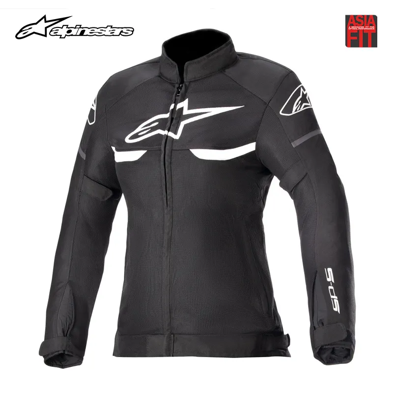 ALPINESTARS Motorcycle Jacket Unisex Black White-2