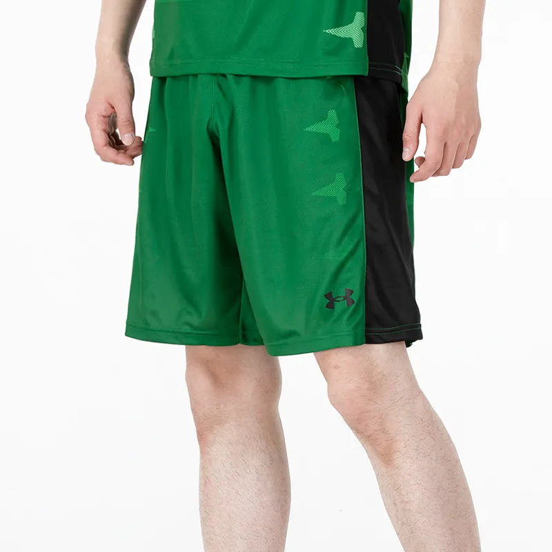 Under Armour Basketball Shorts Men Green-3