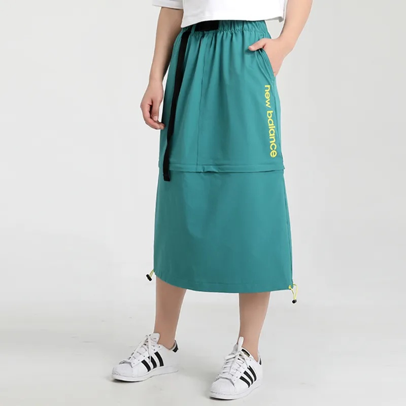 New Balance Casual Long Skirts Women's Green-2