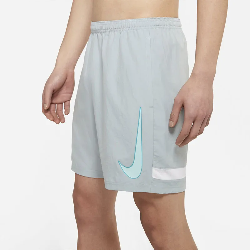 Nike Casual Shorts Men Gray Blue-3