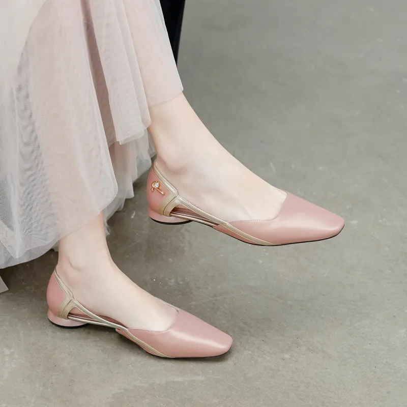 CAMEIDO Casual Single Shoes Women's Pink-1