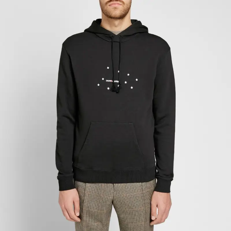 SAINT LAURENT Sweatshirt Men's Black-2