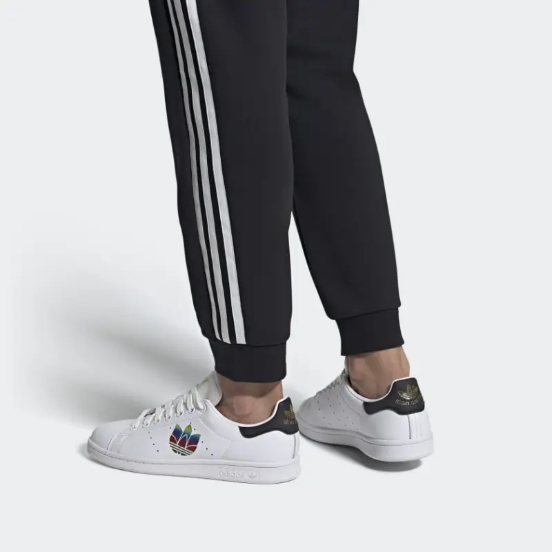 Adidas Stan Smith Trefoil White Black Women's-6