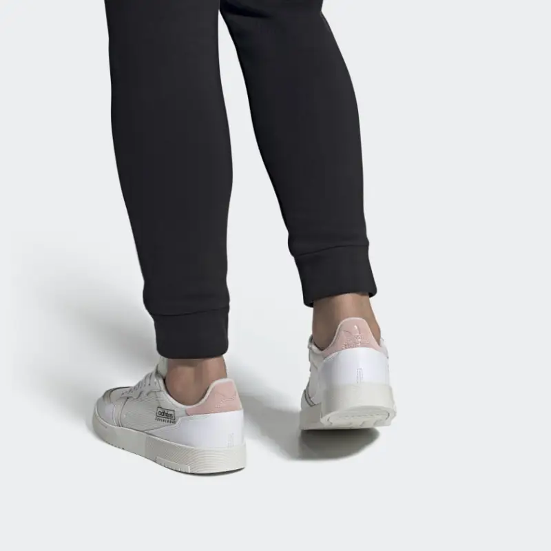 Adidas Originals Supercourt 'White Grey Pink'-6