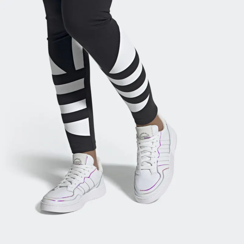Supercourt Women's Adidas Originals 'White Iridescent' Women's-6