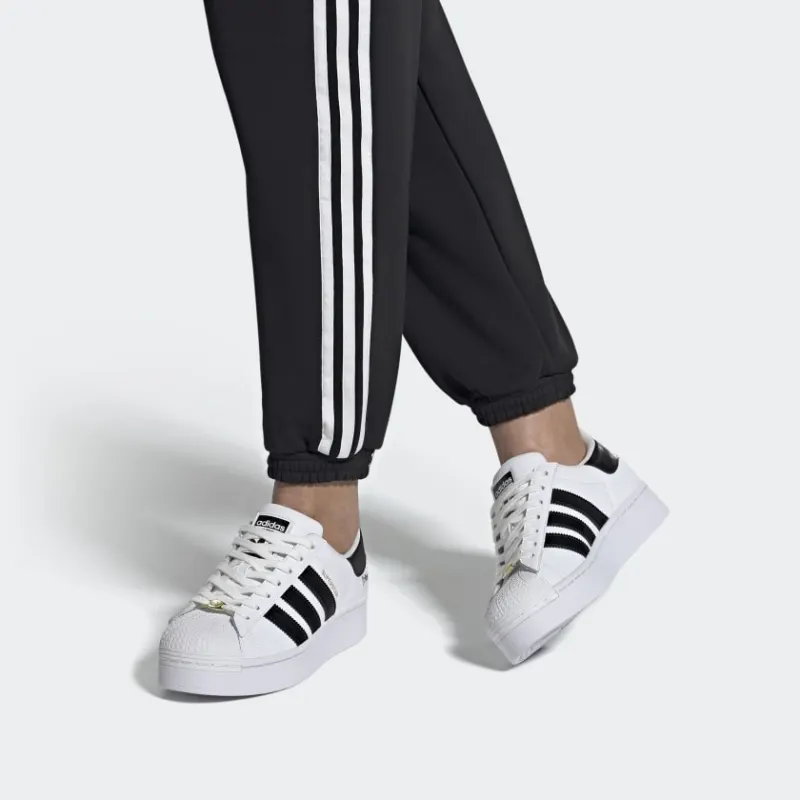 Adidas Originals Superstar Bold 'White Black' Women's-6