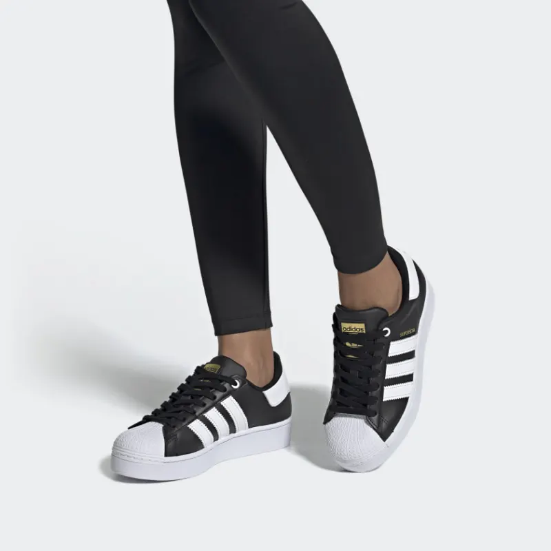 Adidas Superstar Bold Black White Women's-6