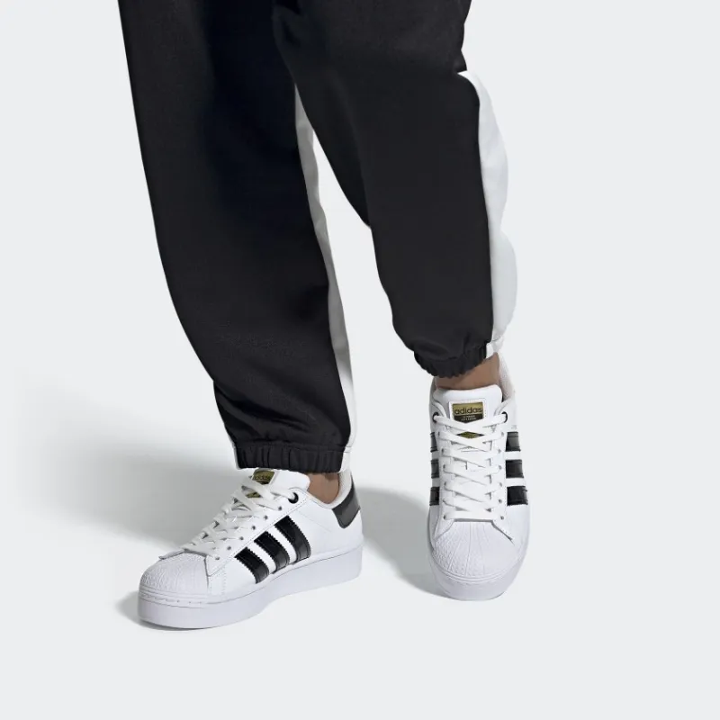 Adidas Superstar Bold White Black Women's-6