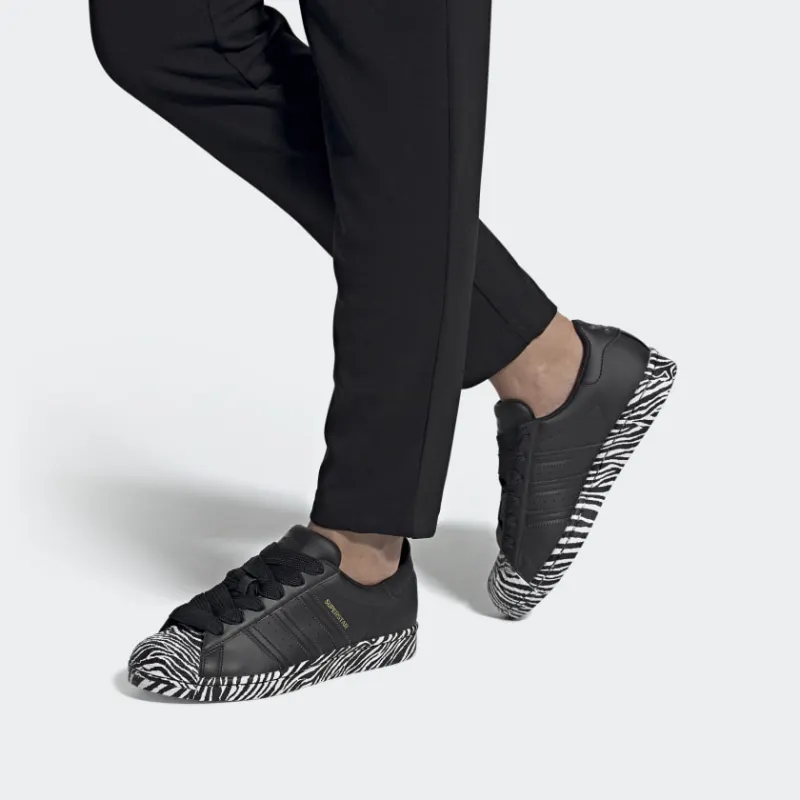 Adidas Superstar Zebra Print Women's-6