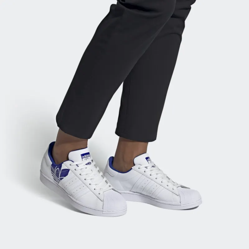 Adidas Superstar Royal Blue Trefoil-6