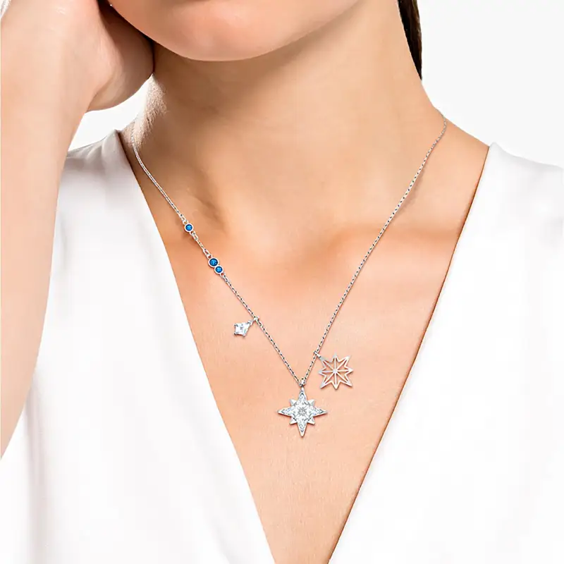 Swarovski Symbolica Artificial Crystal Necklaces Women's-4