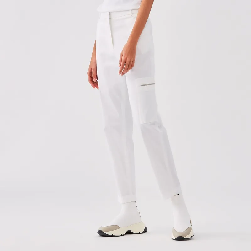 Fabiana Filippi Cropped Tapered Trousers-3