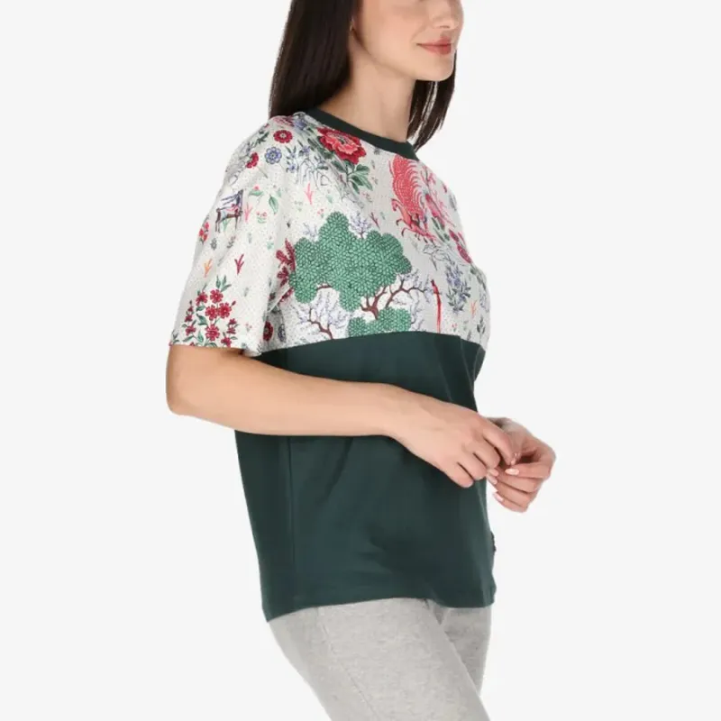 PUMA LIBERTY T Shirts Women's Dark Green-3