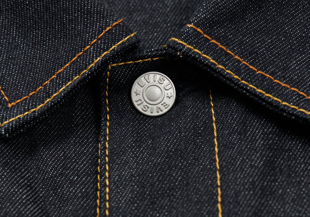 PALACE X Evisu Dice Denim Jacket - POIZON PALACE X Evisu Dice Denim Jacket - POIZON