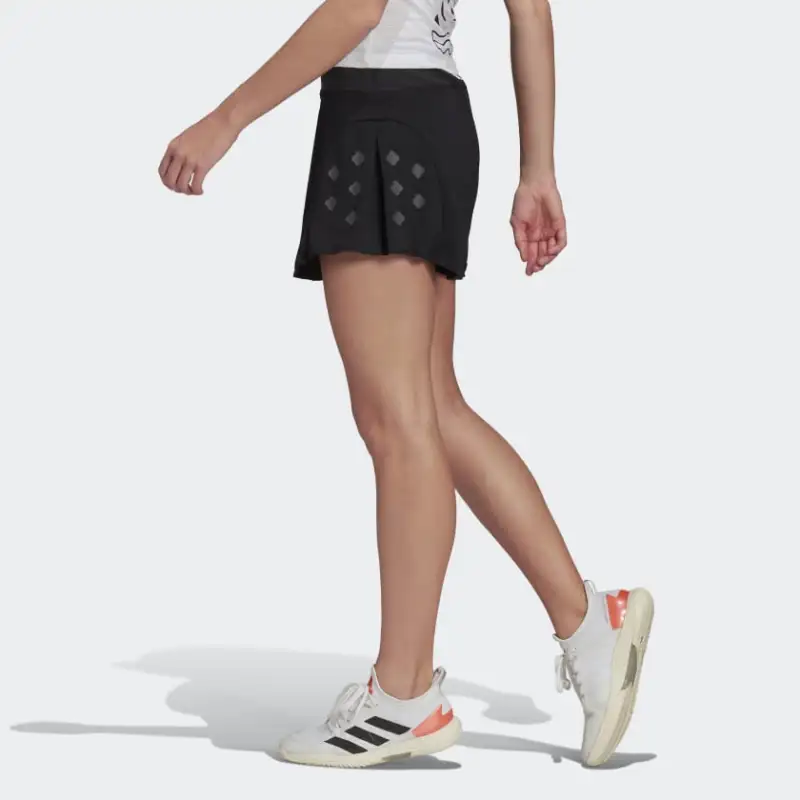 Adidas Casual Short Skirts Women's Black-4