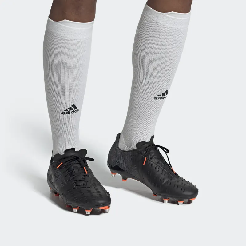 Adidas Predator Malice Control Black Solar Orange-5