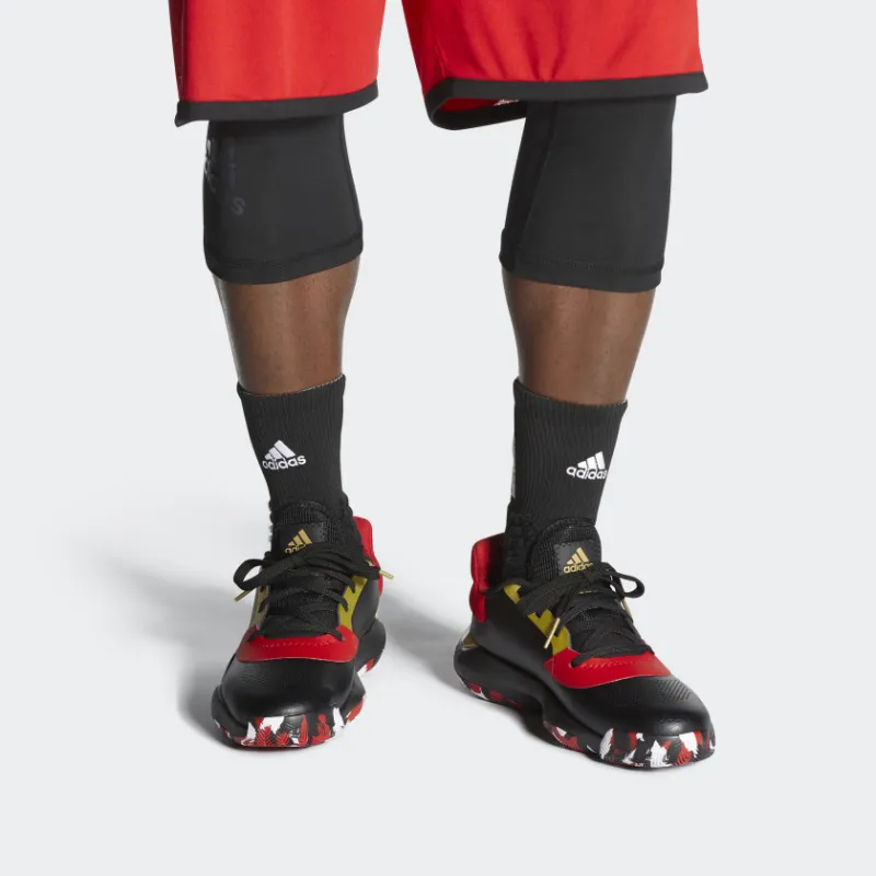 Adidas Pro Bounce 2019 Low Black Scarlet Gold-5