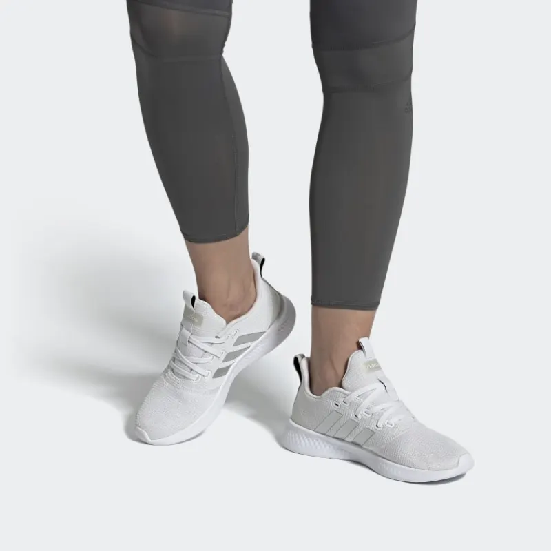 Adidas Puremotion White Silver Metallic Women's-6