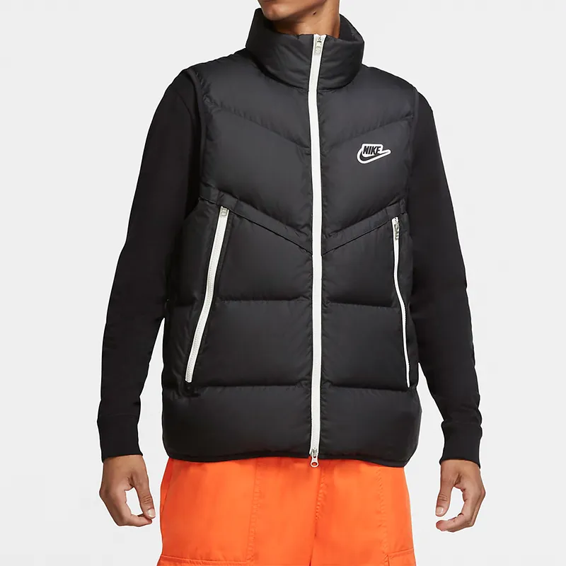 Nike Down Jackets Men Black-2