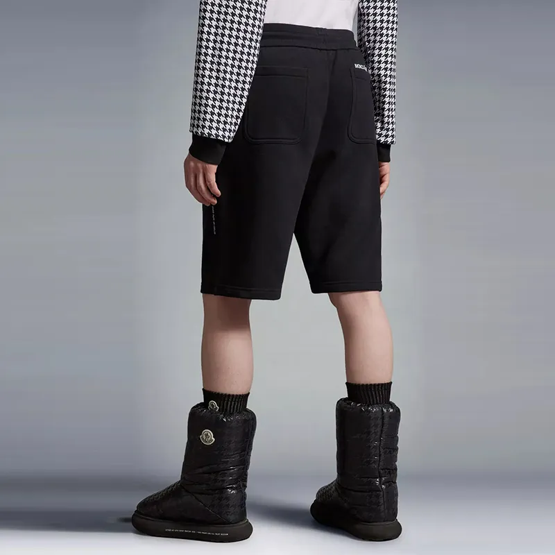 Fragment Design X Moncler X FRGMT Co branded SS23 Casual Shorts Unisex Black-3