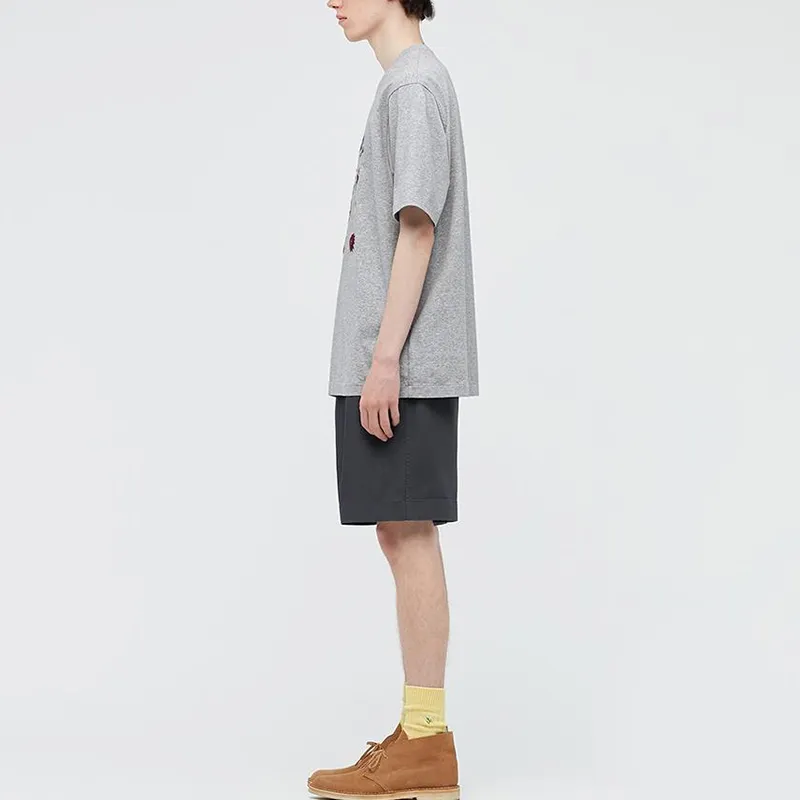 UNIQLO Jw Anderson Co Branded Series Cargo Shorts Men Dark Gray-4