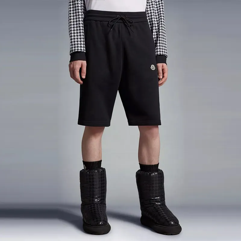 Fragment Design X Moncler X FRGMT Co branded SS23 Casual Shorts Unisex Black-4