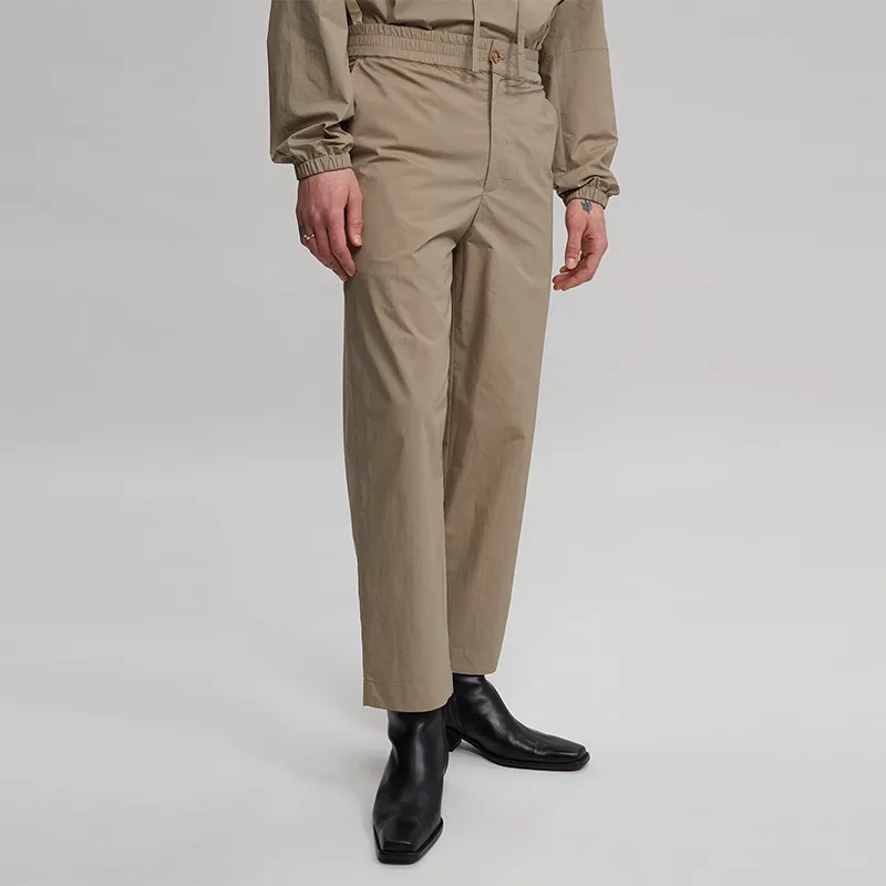 HOLZWEILER Casual Pants Men Taupe-5