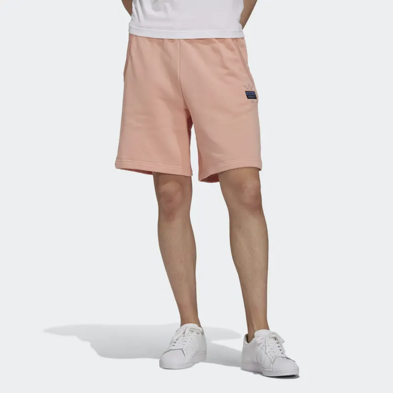 Adidas Originals R.Y.V. Collection Casual Shorts Men Gray Pink-1