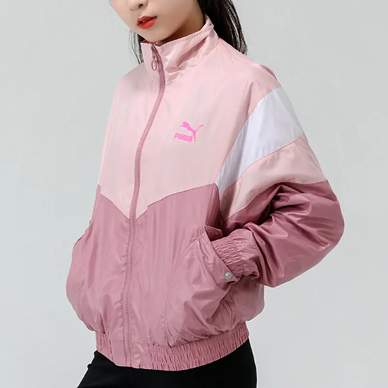 PUMA Modern Sports Jacket Women's Pink Purple-4