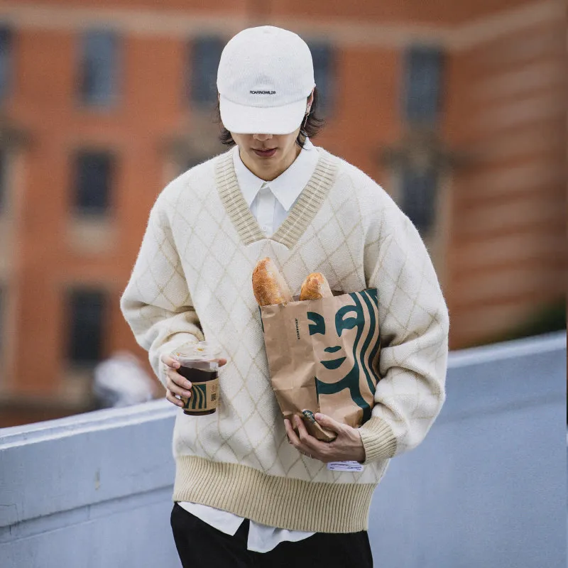 ROARINGWILD Sweaters Unisex Ecru-2