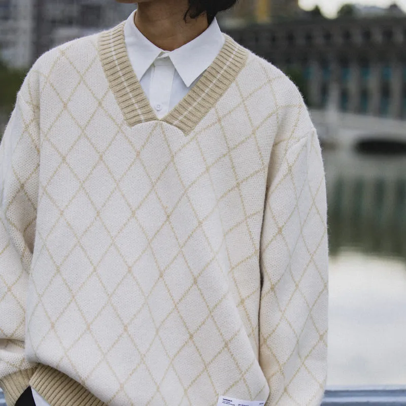 ROARINGWILD Sweaters Unisex Ecru-5