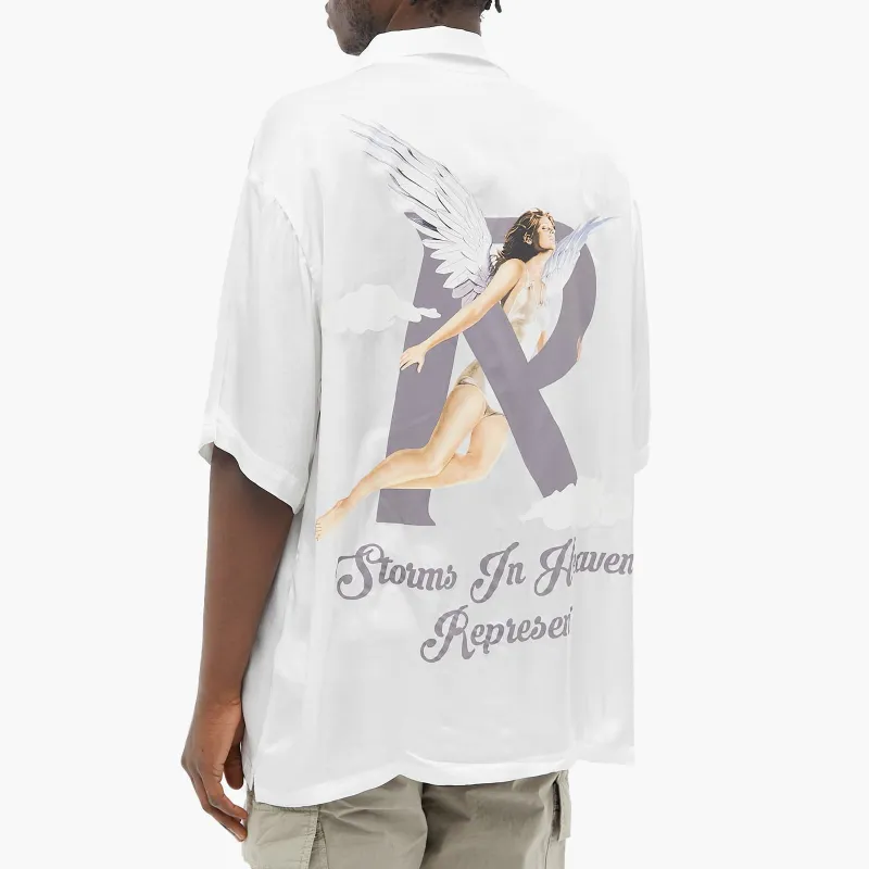 REPRESENT Shirts Men White-2