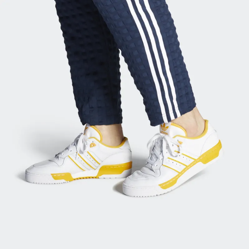 Adidas Rivalry Low White Active Gold-6