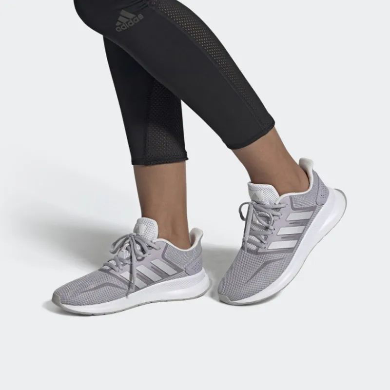 Adidas Neo Runfalcon 'Purple Grey White' Women's-6