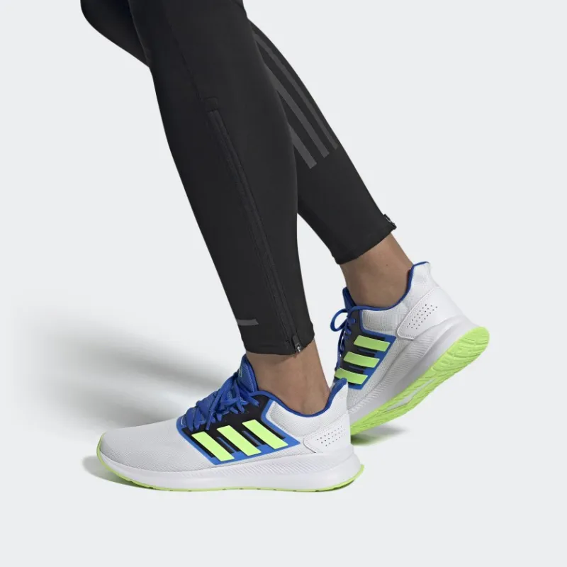 Adidas Neo Runfalcon 'Grey Green Blue'-6