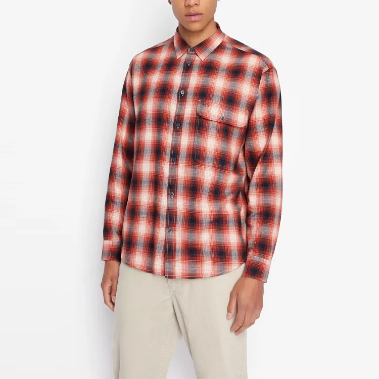 ARMANI EXCHANGE Shirts Men Red-3