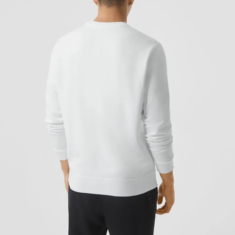 Burberry Sweatshirts Men White-3